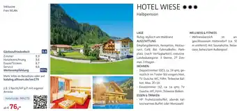 Alltours HOTEL WIESE Angebot