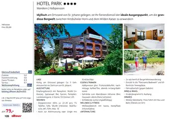 Alltours Hotel park Angebot