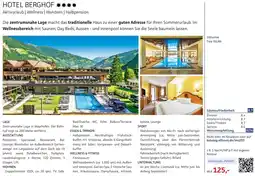 Alltours Hotel berghof Angebot