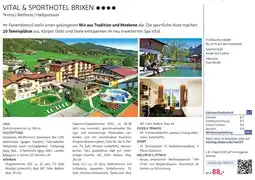 Alltours Vital & sporthotel brixen Angebot