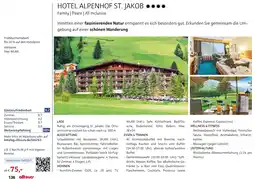 Alltours Hotel alpenhof st. jakob Angebot