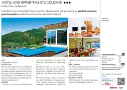 Alltours Hotel und appartements goldried Angebot