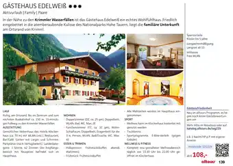 Alltours Gästehaus edelweiß Angebot