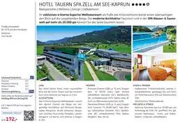 Alltours Hotel tauern spa zell am see-kaprun Angebot