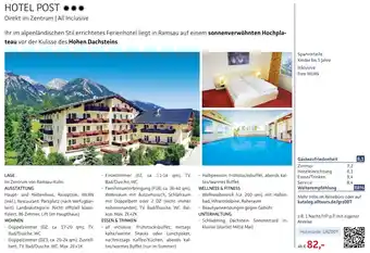 Alltours Hotel post Angebot