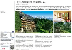 Alltours Hotel alpenrose wengen Angebot