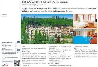 Alltours Orea spa hotel palace zvon Angebot