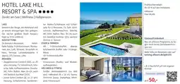 Alltours Hotel lake hill resort & spa Angebot