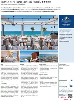 Alltours Ikones seafront luxury suites Angebot