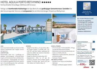 Alltours Hotel aquila porto rethymno Angebot