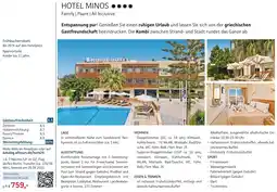 Alltours Hotel minos Angebot