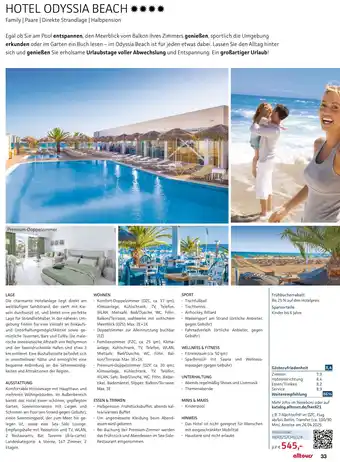 Alltours Hotel odyssia beach Angebot