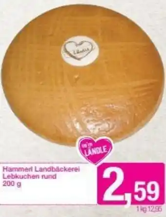 Sutterlüty Hammerl Landbäckerei Lebkuchen Rund 200g Angebot