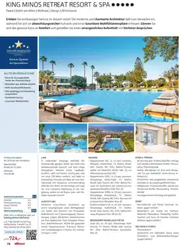 Alltours King minos retreat resort & spa Angebot