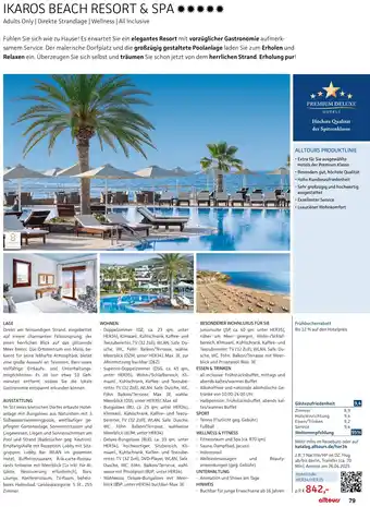 Alltours Ikaros beach resort & spa Angebot