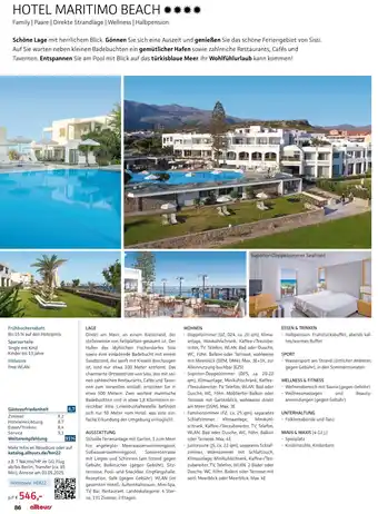 Alltours Hotel maritimo beach Angebot