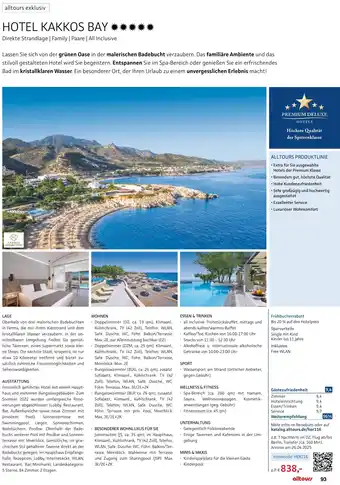 Alltours Hotel kakkos bay Angebot