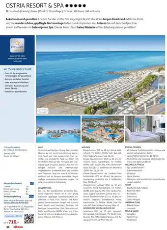 Alltours Ostria resort & spa Angebot