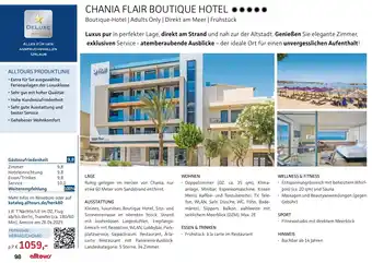 Alltours Chania flair boutique hotel Angebot