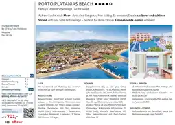 Alltours Porto platanias beach Angebot