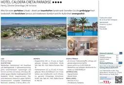 Alltours Hotel caldera creta paradise Angebot