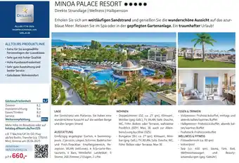 Alltours Minoa palace resort Angebot