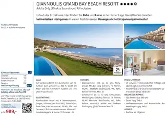 Alltours Giannoulis grand bay beach resort Angebot