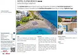 Alltours Hotel elena beach Angebot