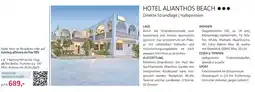 Alltours Hotel alianthos beach Angebot