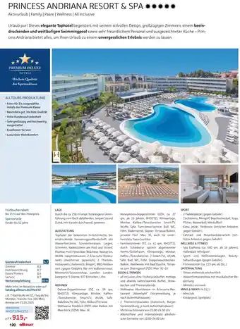 Alltours Princess andriana resort & spa Angebot