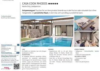 Alltours Casa cook rhodos Angebot