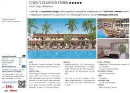 Alltours Cook's club kolymbia Angebot