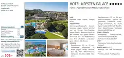 Alltours Hotel kresten palace Angebot