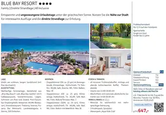 Alltours Blue bay resort Angebot