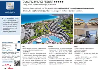 Alltours Olympic palace resort Angebot