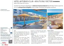 Alltours Hotel akti beach club - adults only section Angebot