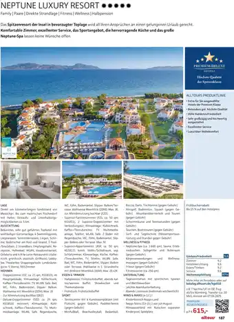 Alltours Neptune luxury resort Angebot