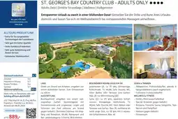 Alltours St. george's bay country club - adults only Angebot