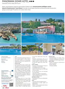 Alltours Panorama sidari hotel Angebot