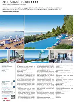 Alltours Aeolos beach resort Angebot