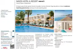 Alltours Nasos hotel & resort Angebot