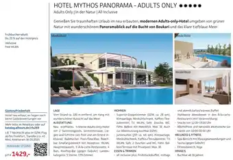 Alltours Hotel mythos panorama - adults only Angebot