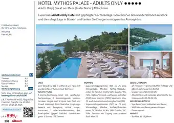 Alltours Hotel mythos palace - adults only Angebot