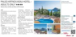 Alltours Paleo artnouveau hotel - adults only Angebot