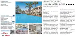 Alltours Lesante classic luxury hotel & spa Angebot