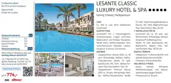 Alltours Lesante classic luxury hotel & spa Angebot