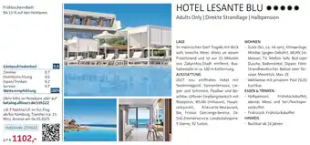 Alltours HOTEL LESANTE BLU Angebot