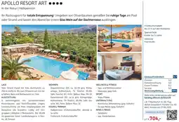 Alltours Apollo resort art Angebot