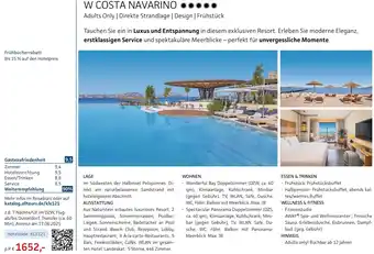 Alltours W costa navarino Angebot