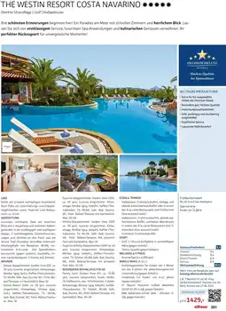 Alltours The westin resort costa navarino Angebot